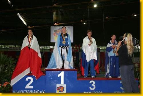 Soledad Serrano Podium Germany 2005