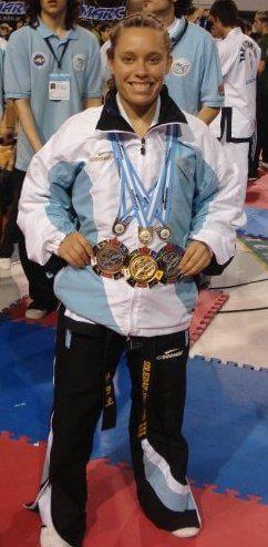 Soledad Serrano Silver medal 2009